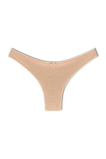 Cotton High Waist Brazil Women's Panties