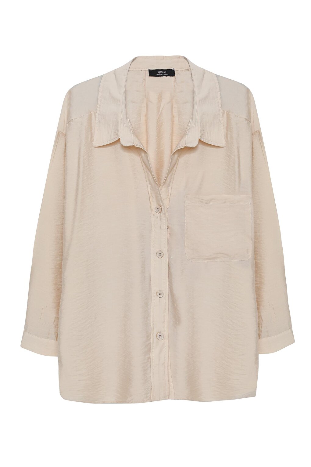 Oversize Buttoned Shirt Stone