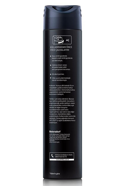 Men Black &amp; White Invisible Original Men's Spray Deodorant 200 ml