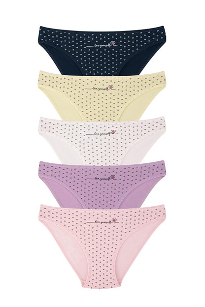 Girl's Cotton Panties 5 Pack