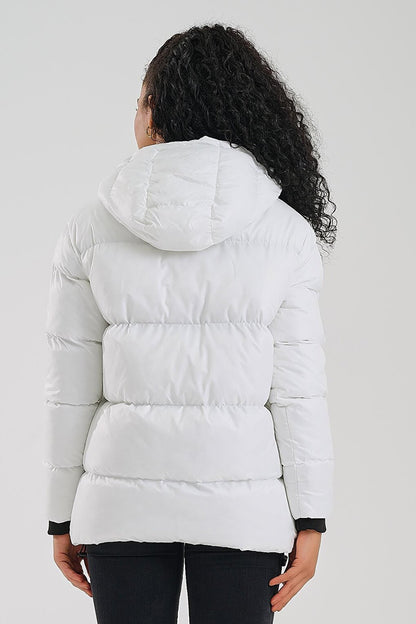 Women's Coat Hooded Puffer