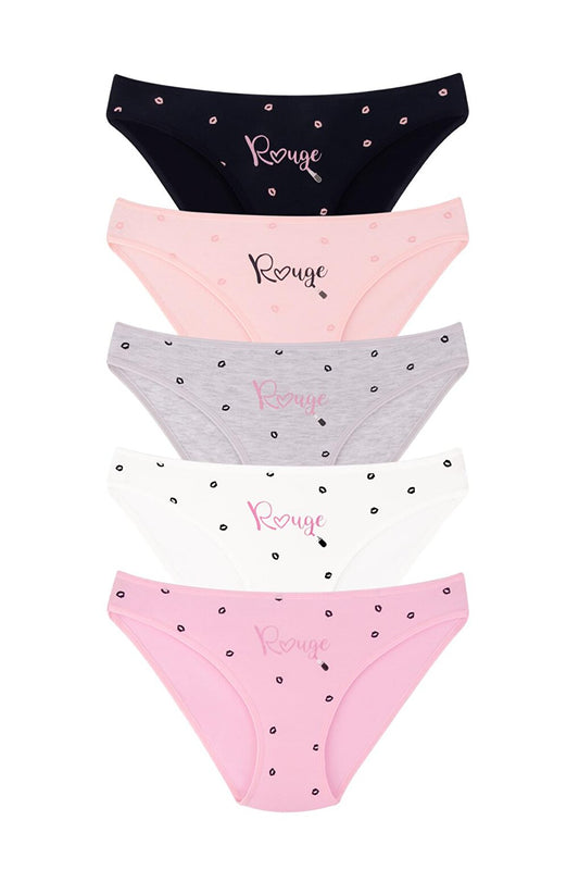 Girl's Cotton Panties 5 Pack