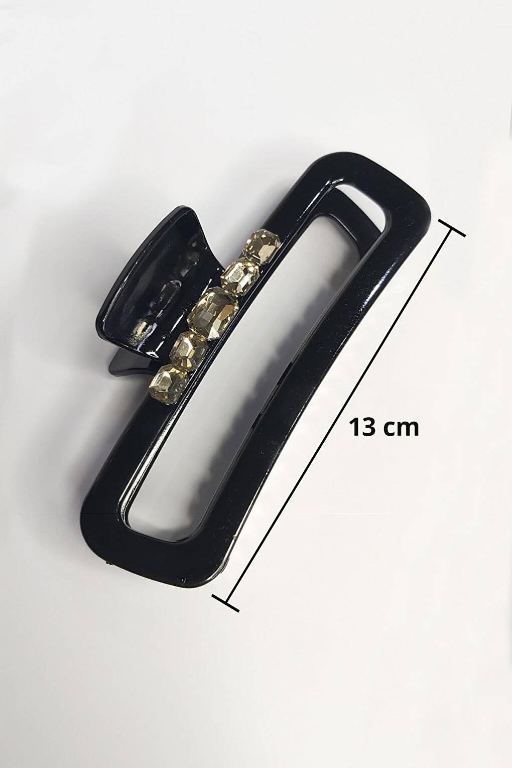 Acetate Stone Rectangular XXL 13 Cm Latch Buckle