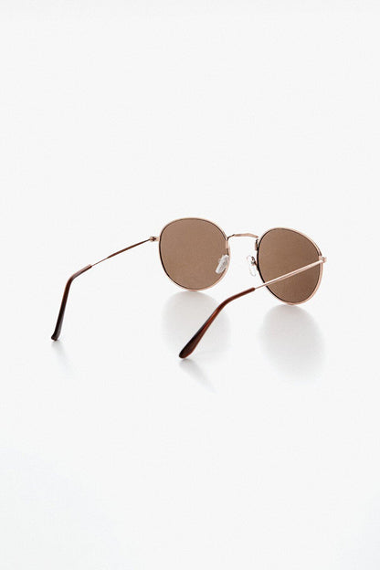 Round Framed Unisex Sunglasses