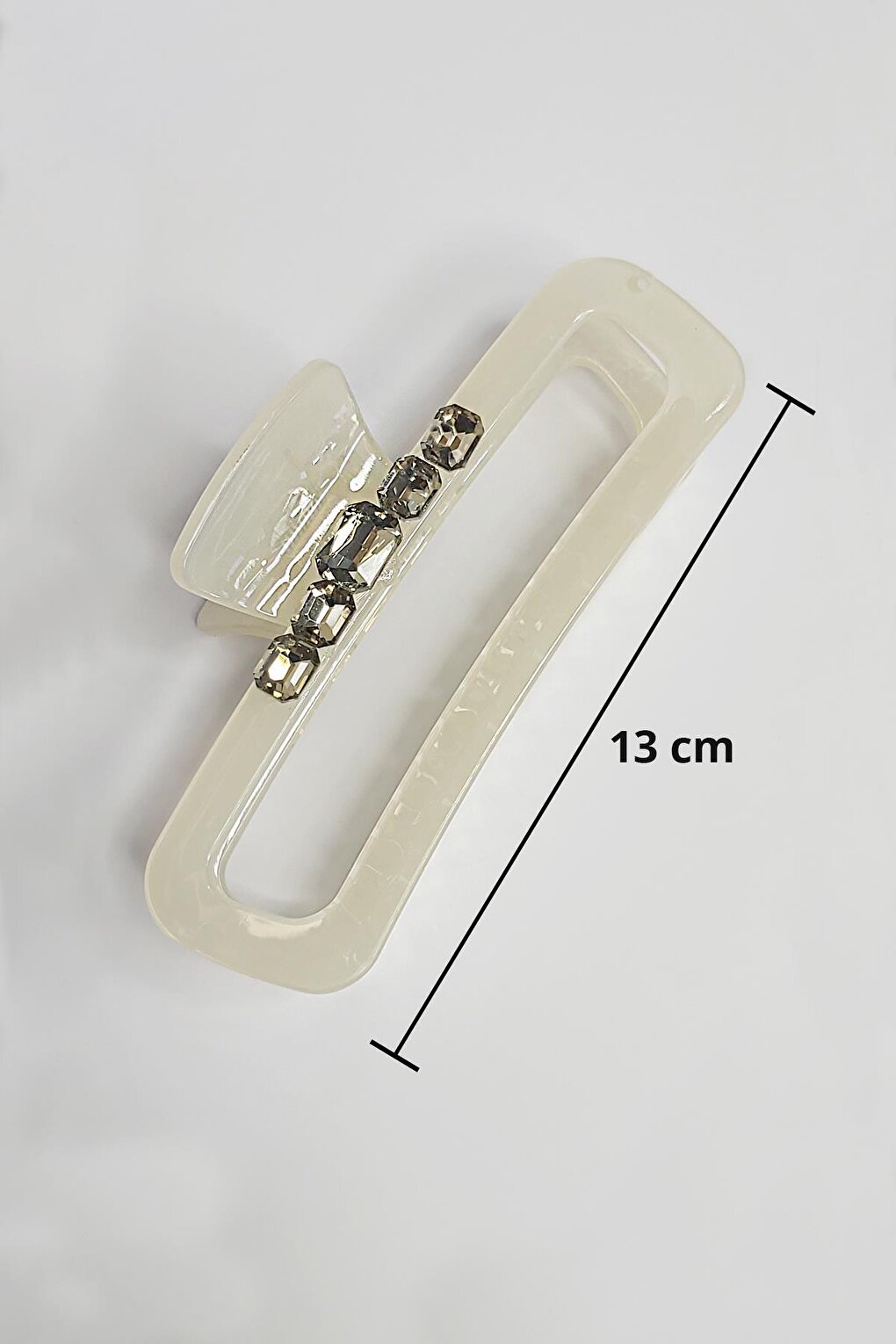 Acetate Stone Rectangular XXL 13 Cm Latch Buckle