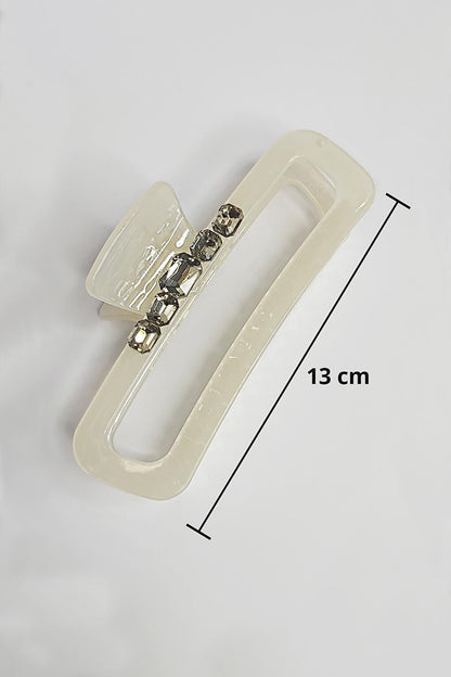 Acetate Stone Rectangular XXL 13 Cm Latch Buckle