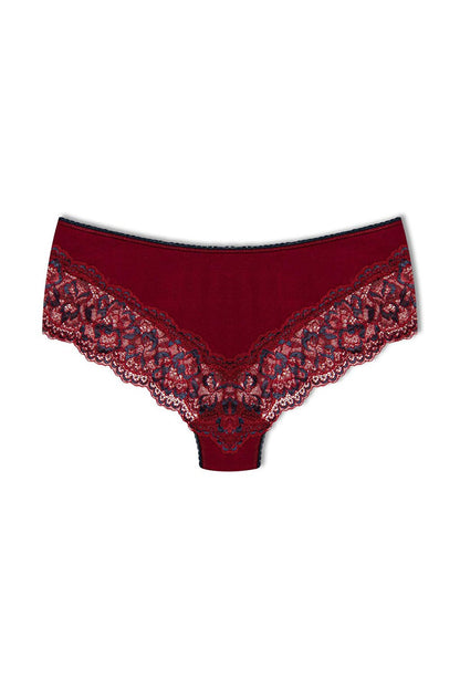 Double Color Lace Women's Panties 2-Piece