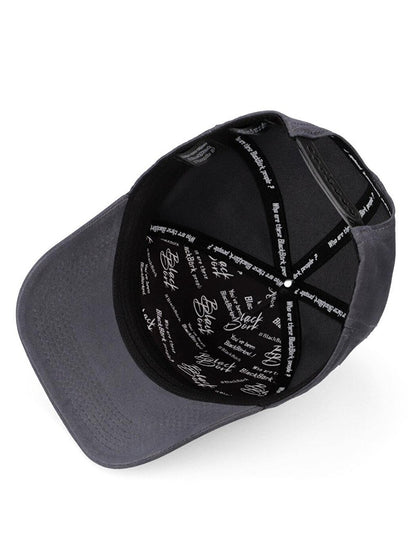 V1 Baseball Skull - Unisex Anthracite Hat (Cap) with 2 Code Logo