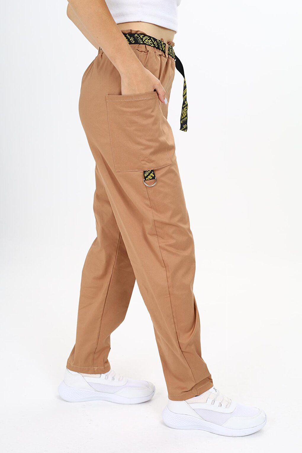 Girl's Embroidered Gabardine Trousers Age 10-16 5310