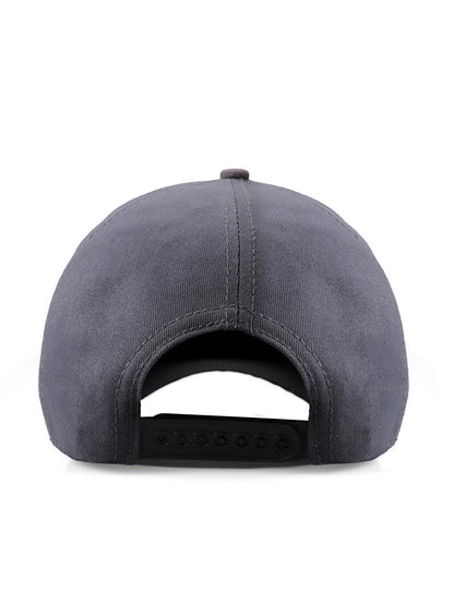 V1 Baseball Skull - Unisex Anthracite Hat (Cap) with 2 Code Logo