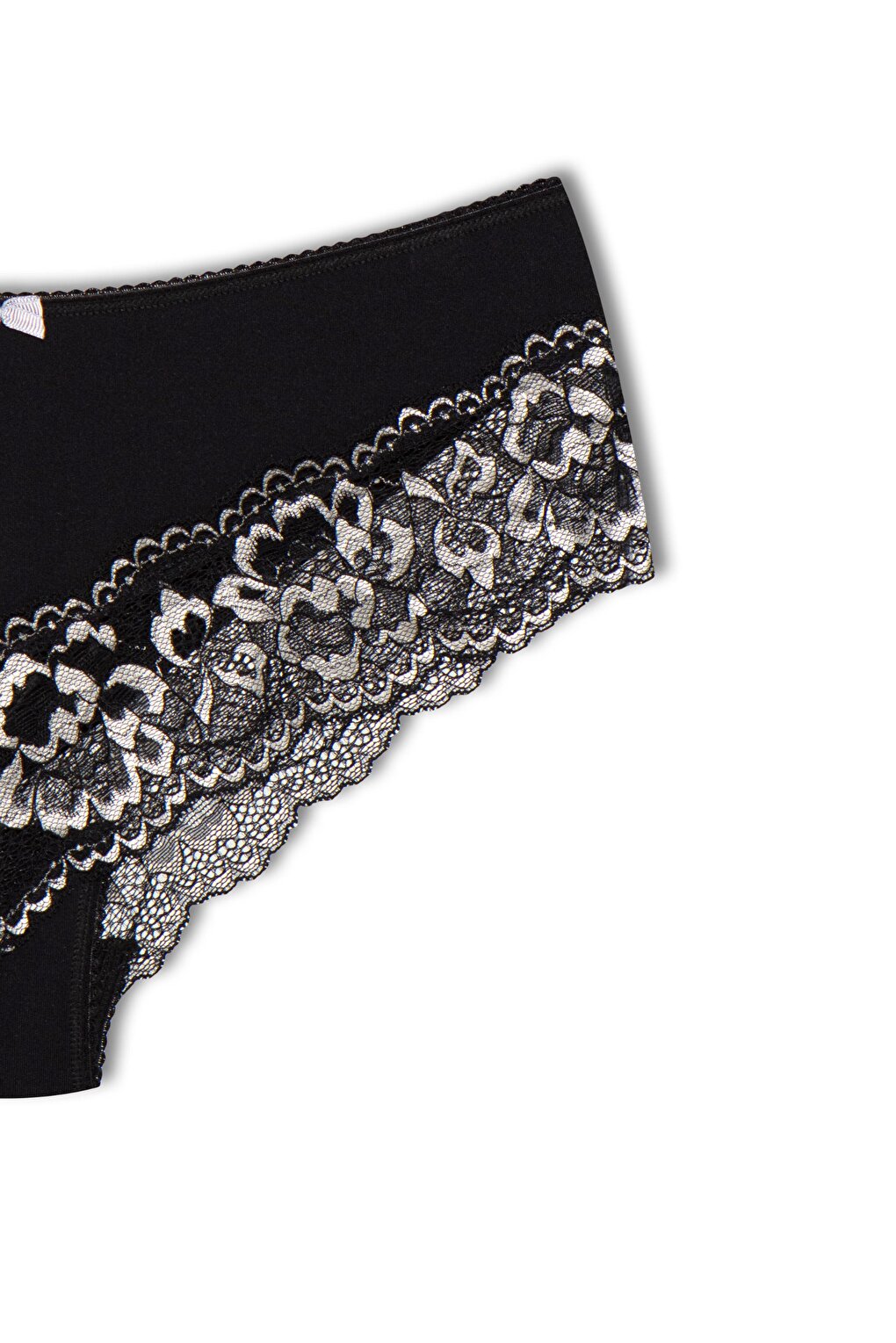 Double Color Lace Women's Panties 2-Piece