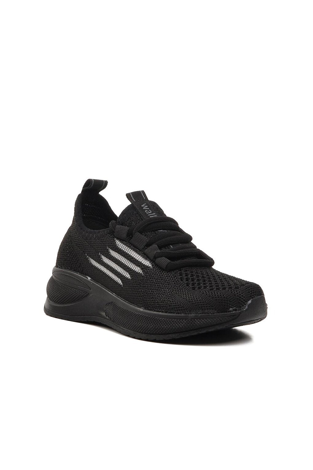 Black Mesh Boys Sneaker Ravello-P