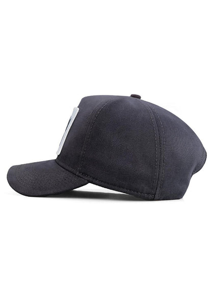 V1 Baseball Eagle - Unisex Anthracite Hat (Cap) with 1 Code Logo