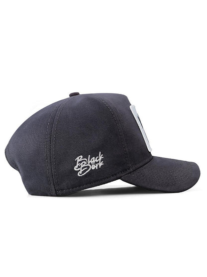 V1 Baseball Boss - Unisex Anthracite Hat (Cap) with 1 Code Logo