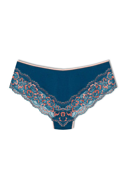 Double Color Lace Women's Panties 2-Piece