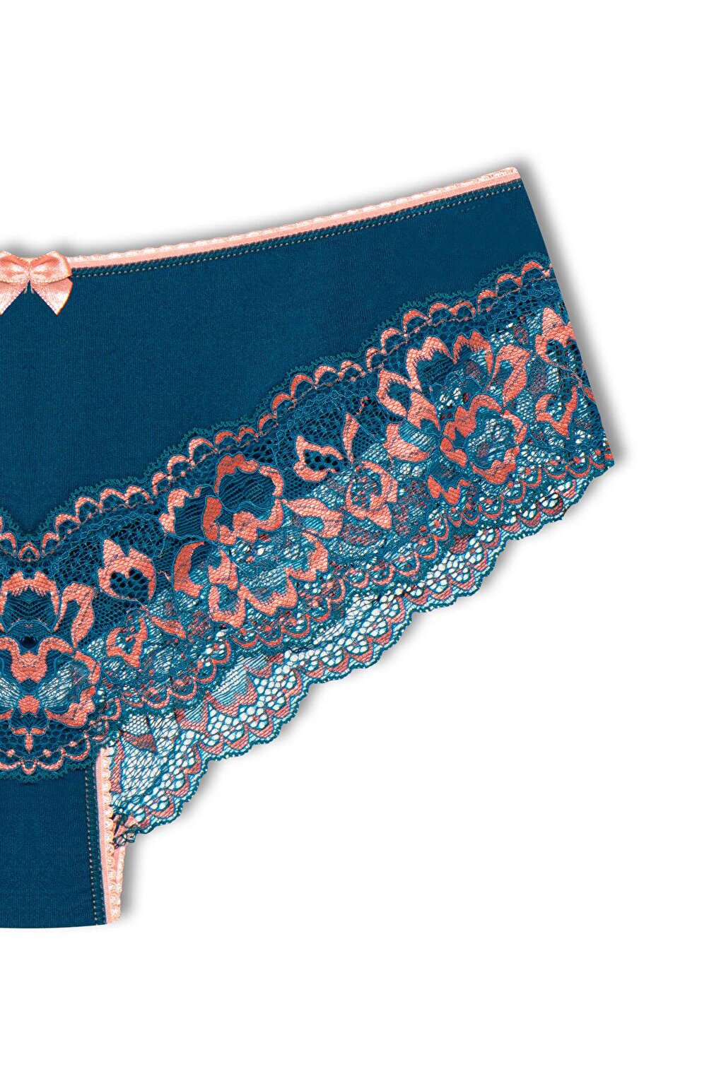 Double Color Lace Women's Panties 2-Piece