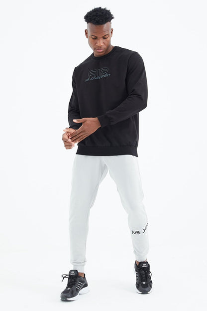 Willy Black Standard Fit Men's Sweatshirt - 88307