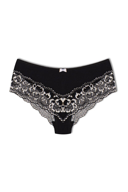 Double Color Lace Women's Panties 3-Piece