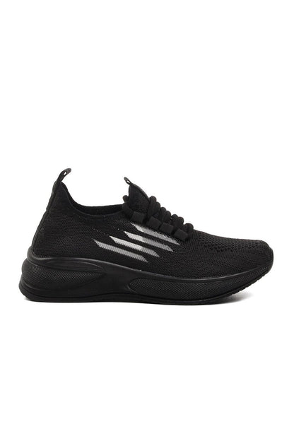 Black Mesh Boys Sneaker Ravello-F