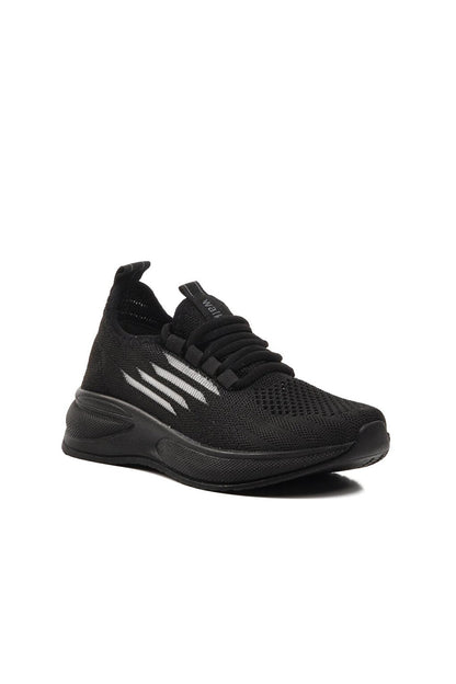 Black Mesh Boys Sneaker Ravello-F