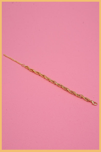 Gold Plated Chain Bracelet 4