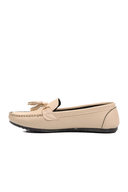 2Y08 Beige Women's Casual Shoes