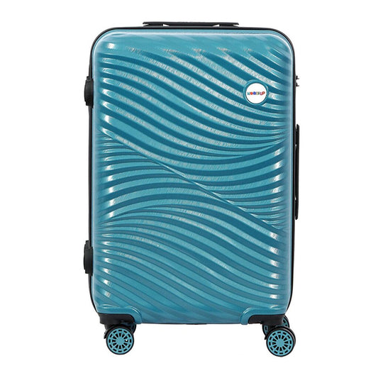 Moods Up Blue Medium Size 24" Suitcase