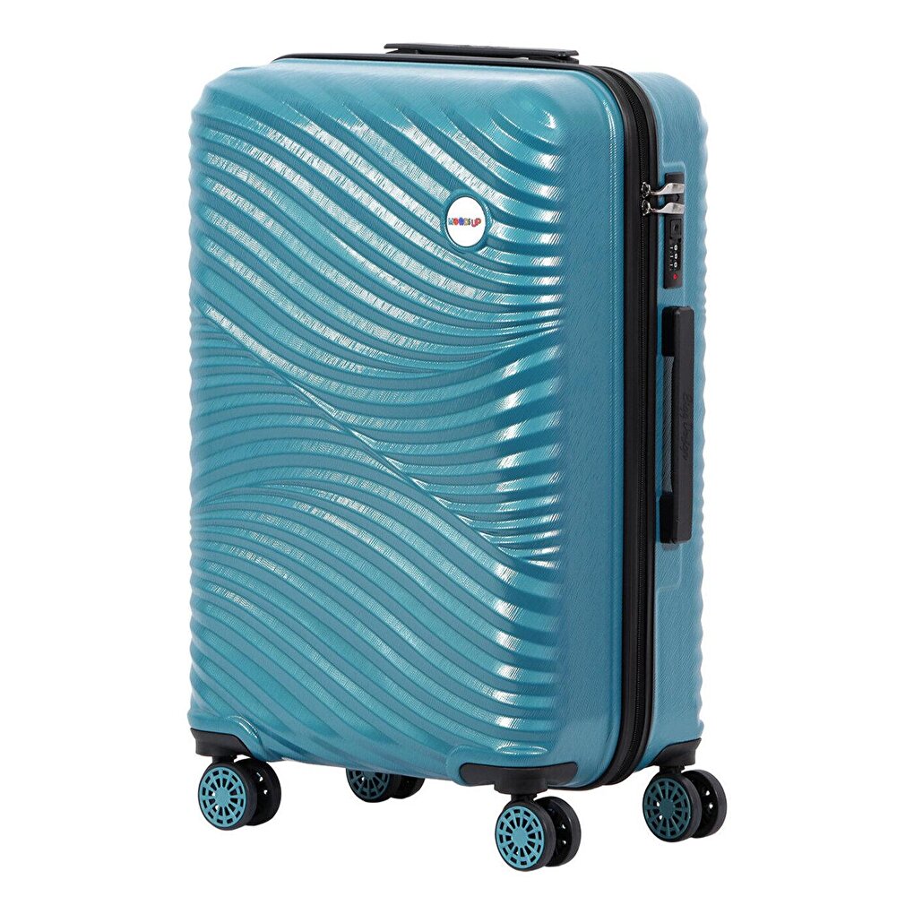 Moods Up Blue Small Size 20" Suitcase