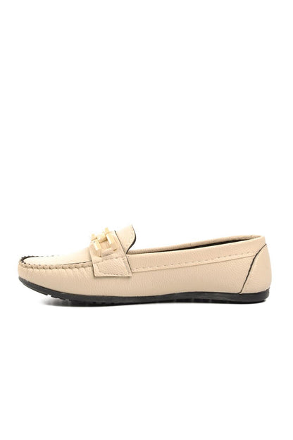 2Y09 Beige Women's Casual Shoes