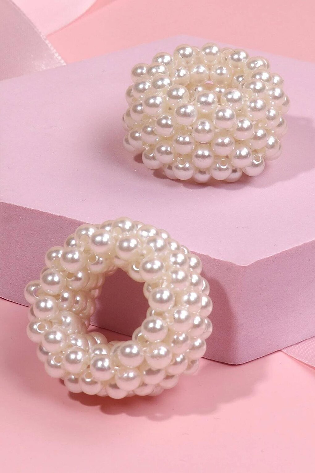 Pearl Elastic Buckle Set of 2