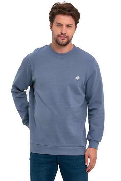 Doubleface Crew Neck Men's Sweatshirt