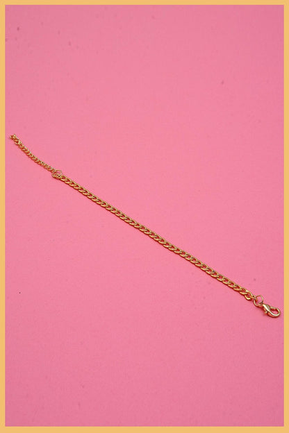 Gold Plated Chain Bracelet