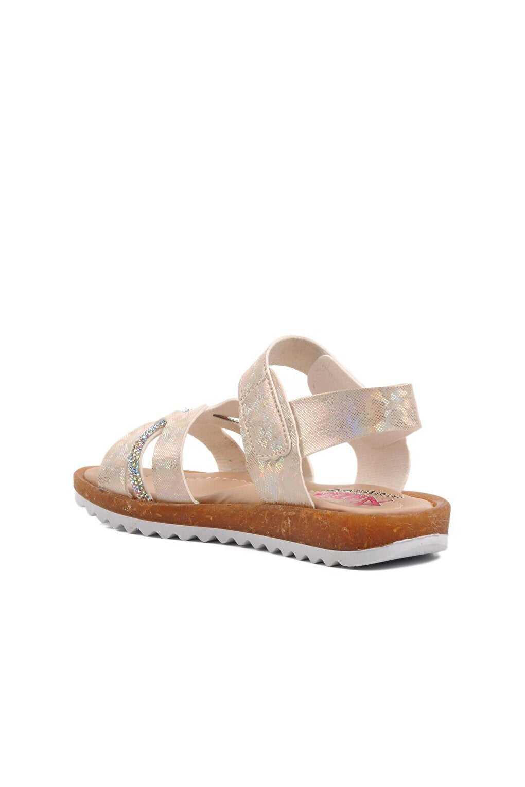 Arz 1000-P Pearl Glitter Girls' Sandals