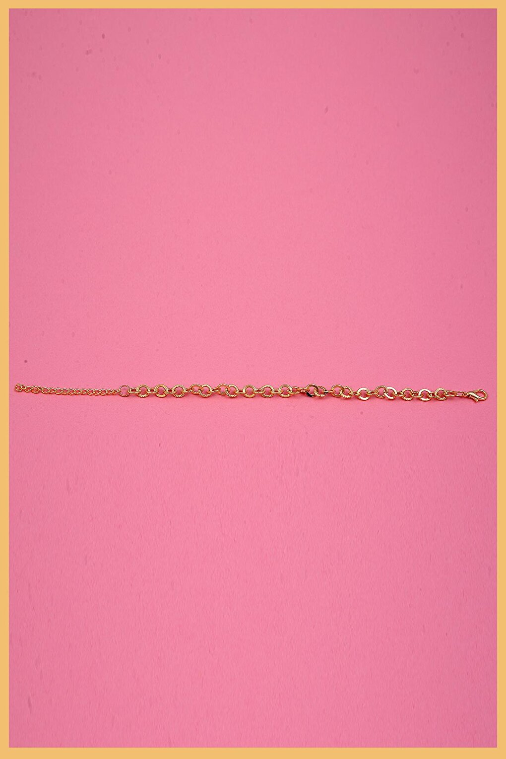 Gold Plated Chain Bracelet 1