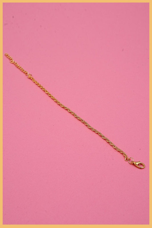 Gold Plated Chain Bracelet 3