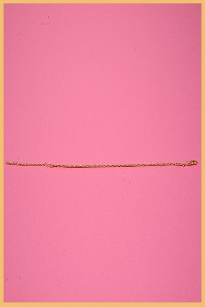 Gold Plated Chain Bracelet 3