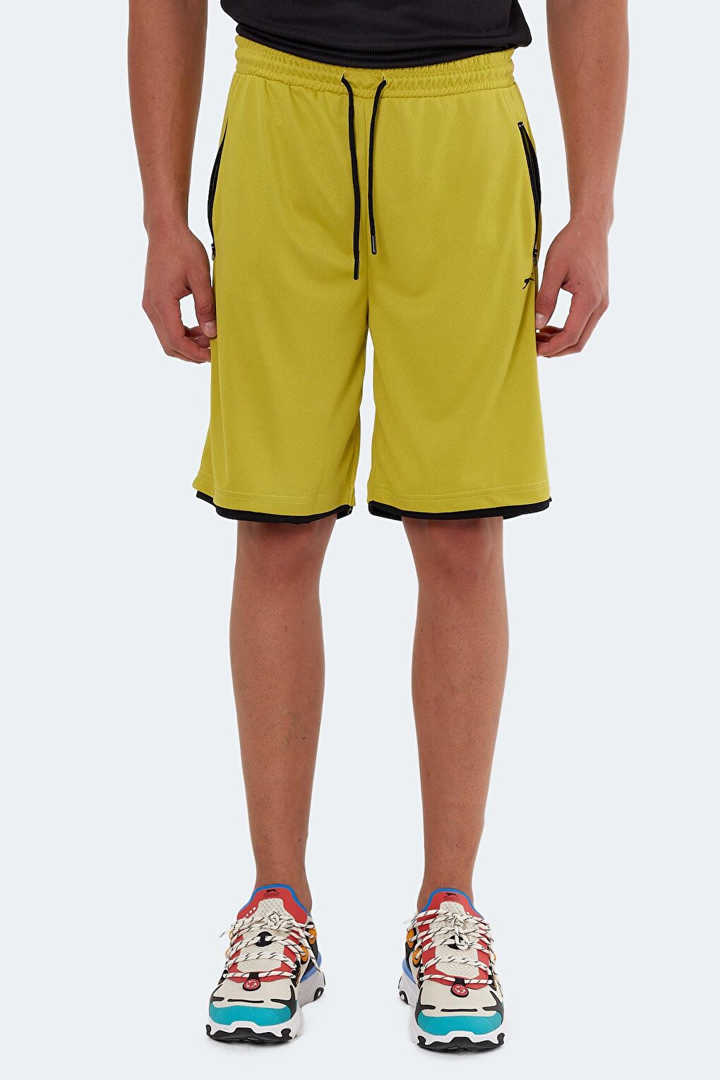 SAYAKA Men's Shorts Yellow