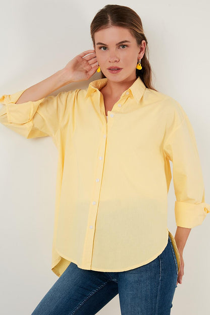 Oversize 100% Cotton Shirt CF21S163867