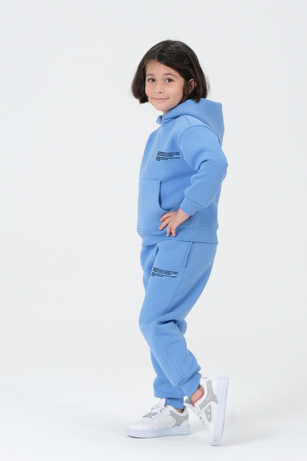 Girl's Hooded Tracksuit Set