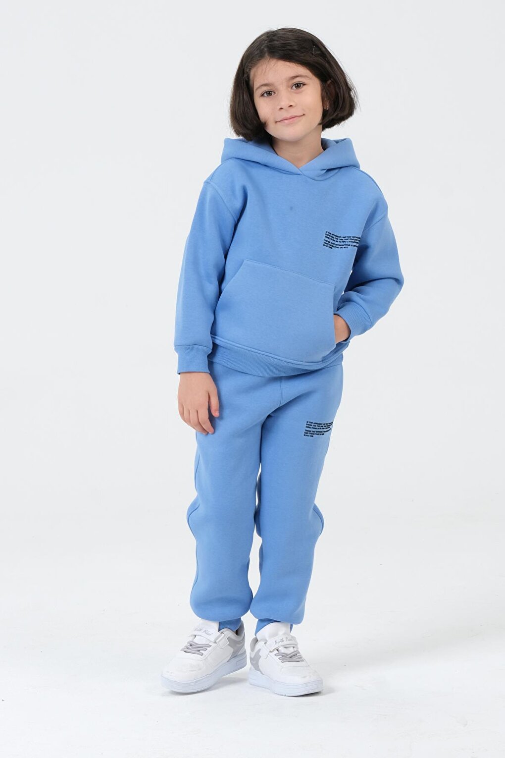 Girl's Hooded Tracksuit Set