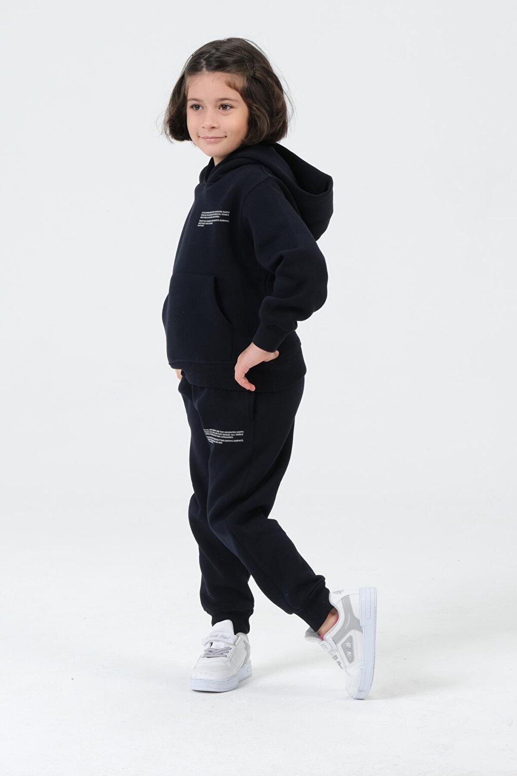 Girl's Hooded Tracksuit Set