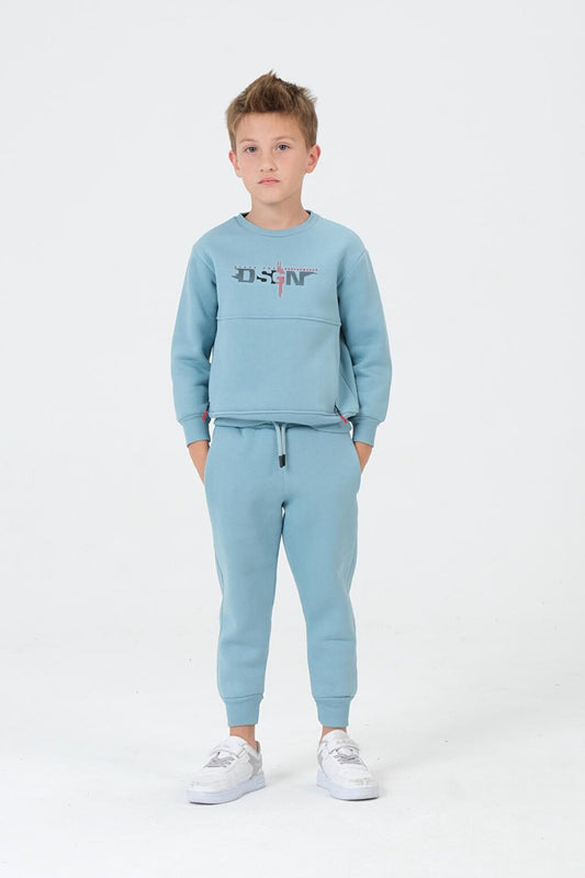 Boy's Crew Neck Tracksuit