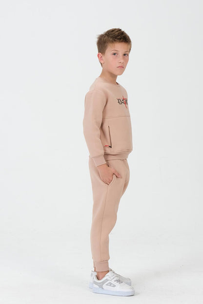 Boy's Crew Neck Tracksuit