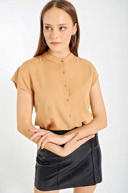 3711 Half Sleeve Shirt - Mink