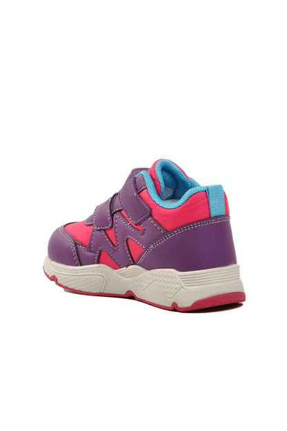 1576-B Fuchsia-Purple-Turquoise Children's Outdoor Boots