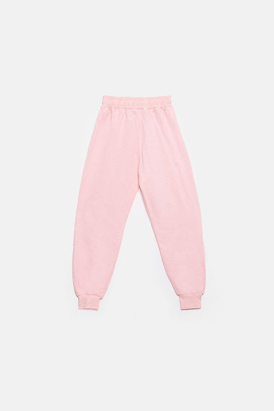 Seasonal Girls' Sweatpants with Elastic Waist