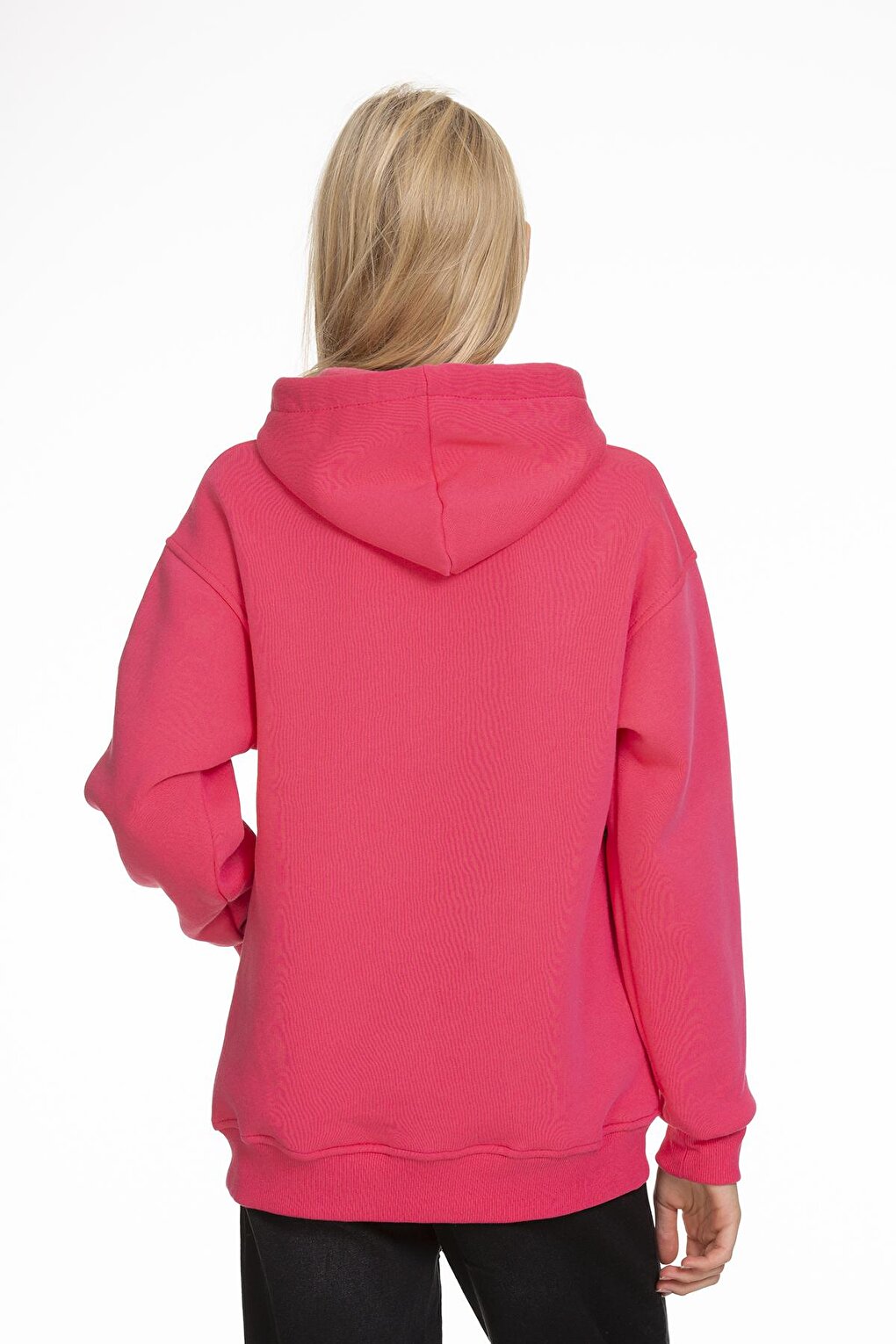 Girl 3 Thread - Thick - Hooded Sweatshirt 9-14 Years Lx168