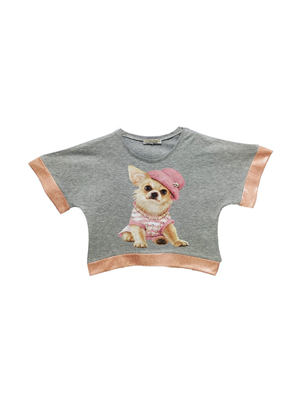 Girl's Dog Print T-Shirt