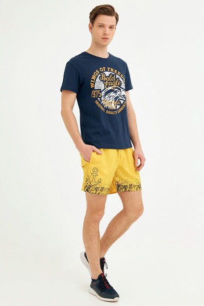 Anchor Printed Swim Shorts