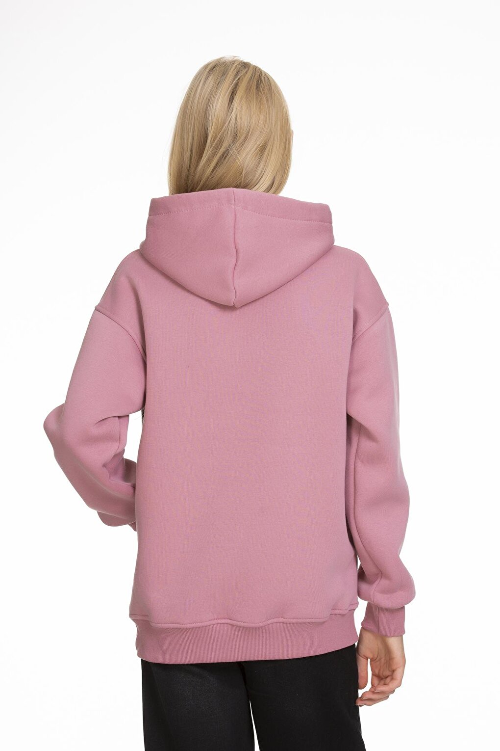 Girl 3 Thread - Thick - Hooded Sweatshirt 9-14 Years Lx168